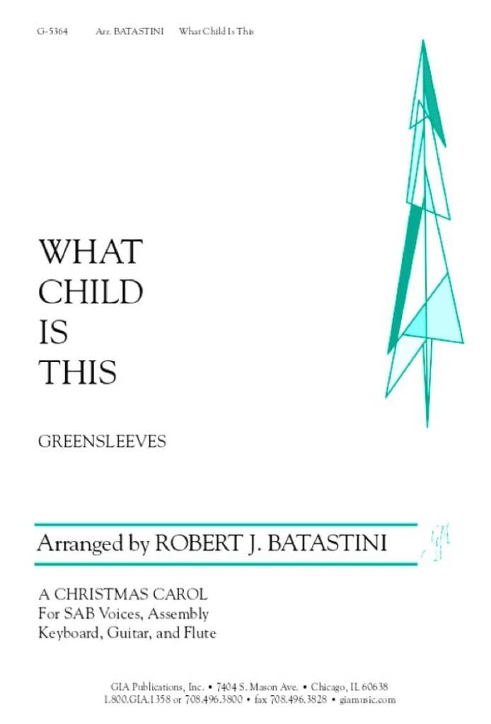What Child Is This - Instrumental Part